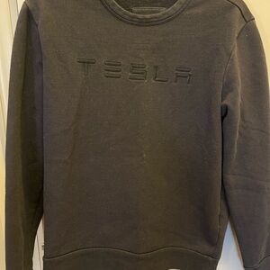 Tesla Men's Black Sweatshirt